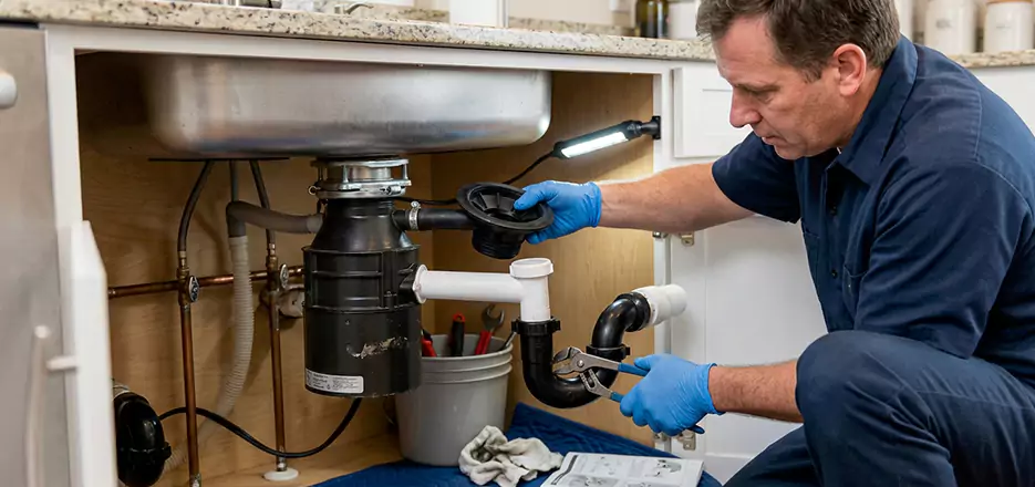 Garbage Disposal Splash Guard and Trap Installation in Cranston